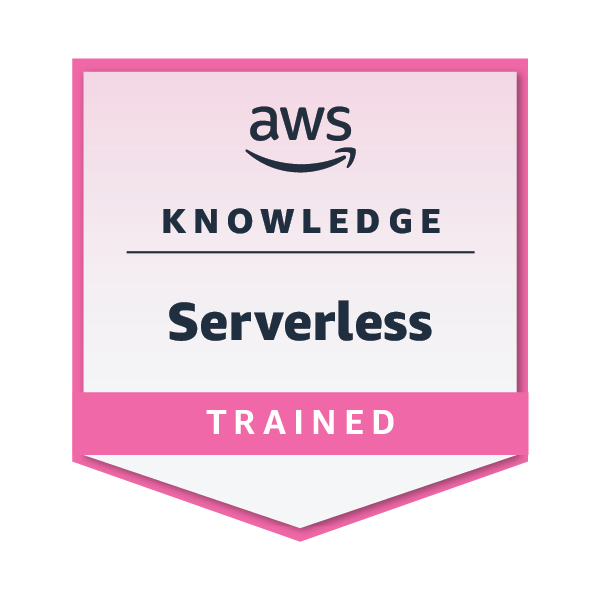 AWS Knowledge: Serverless badge